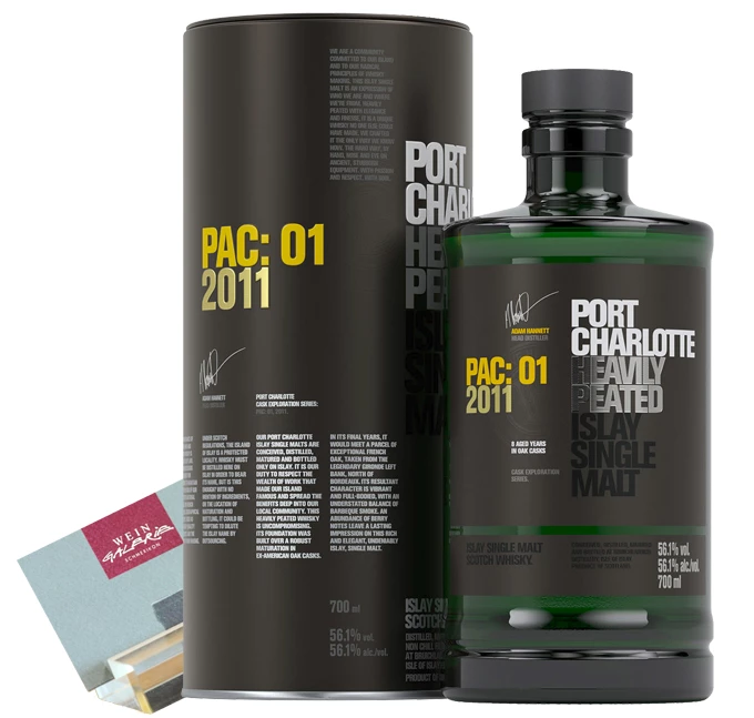 Bruichladdich Port Charlotte PAC:01 2011 56.1°